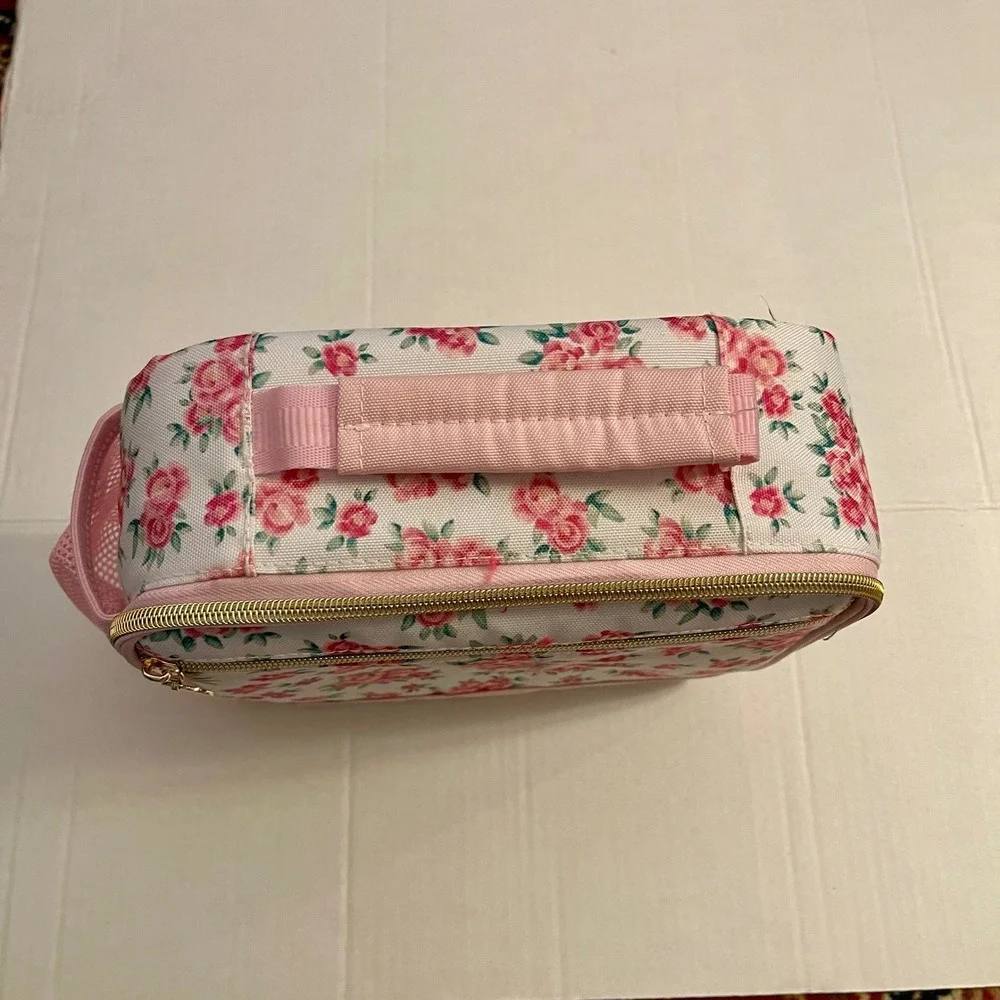 Pottery Barn LoveShackFancy Antoinette Floral Cold Pack Lunch Box Pink